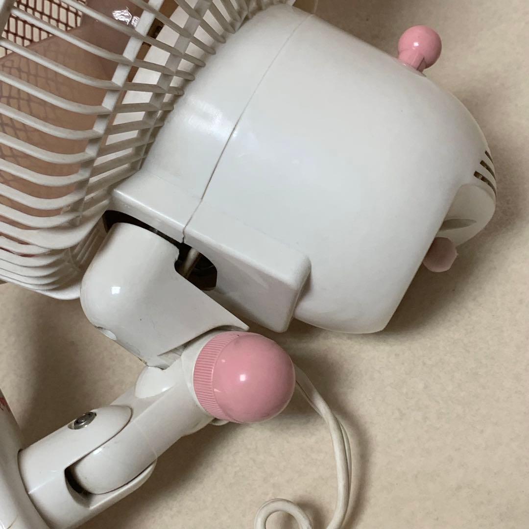 Hello Kitty ハローキティ クリップファン 扇風機 - メルカリ