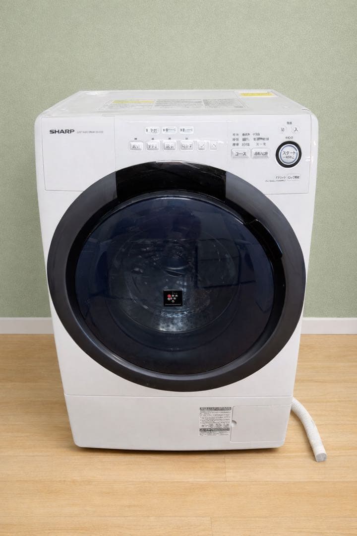 シャープ ドラム式洗濯乾燥機 ES-S7D-WR 7.0/3.5kg2019年製 ES-S7D-WR ドラム式洗濯乾燥機 ホワイト系 [洗濯7.0kg /乾燥3.5kg