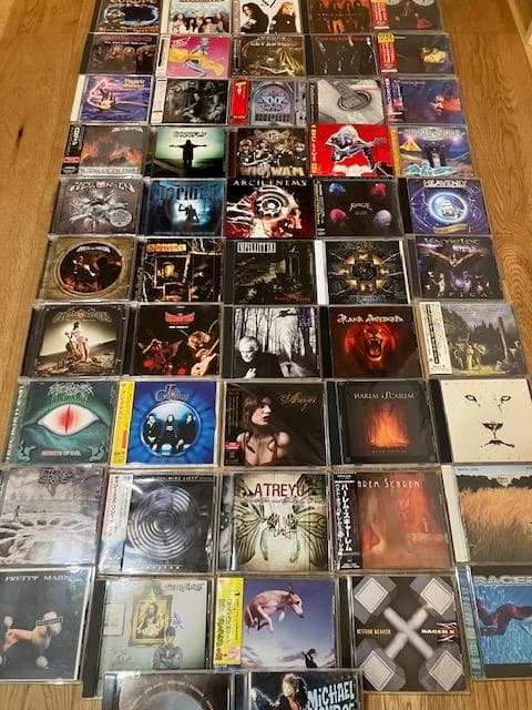 中古ヘヴィーメタルヘビーメタルハードロックCDまとめて52枚