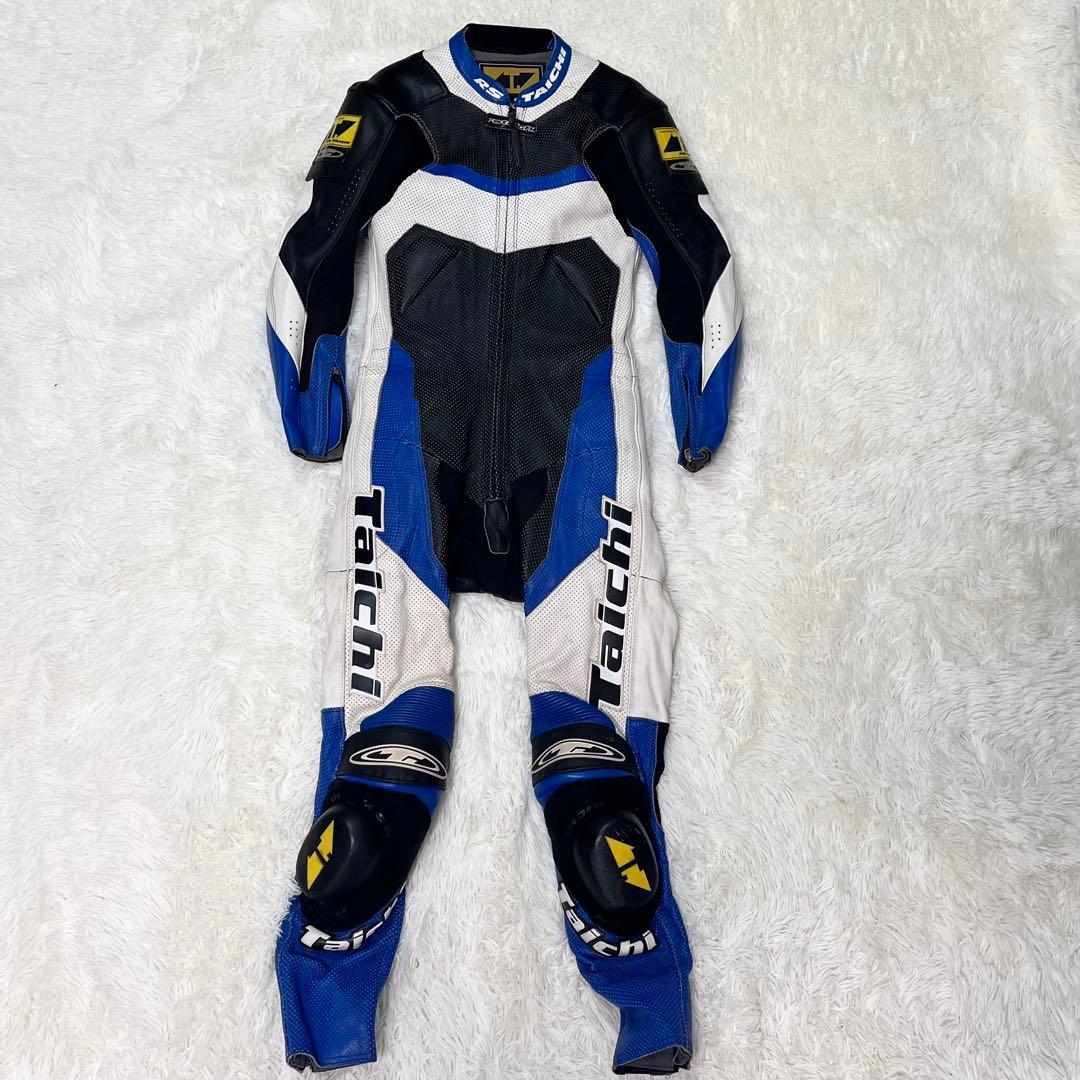 RS TAICHIレーシングスーツ レザー バイクツナギ プロテクター付き LS
