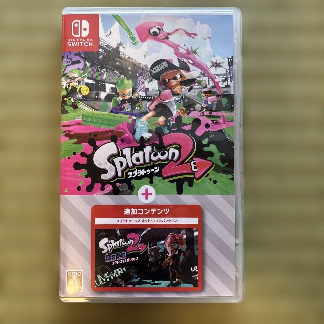 Splatoon 2 ＋ オクト・エキスパンション 追加パス - メルカリ