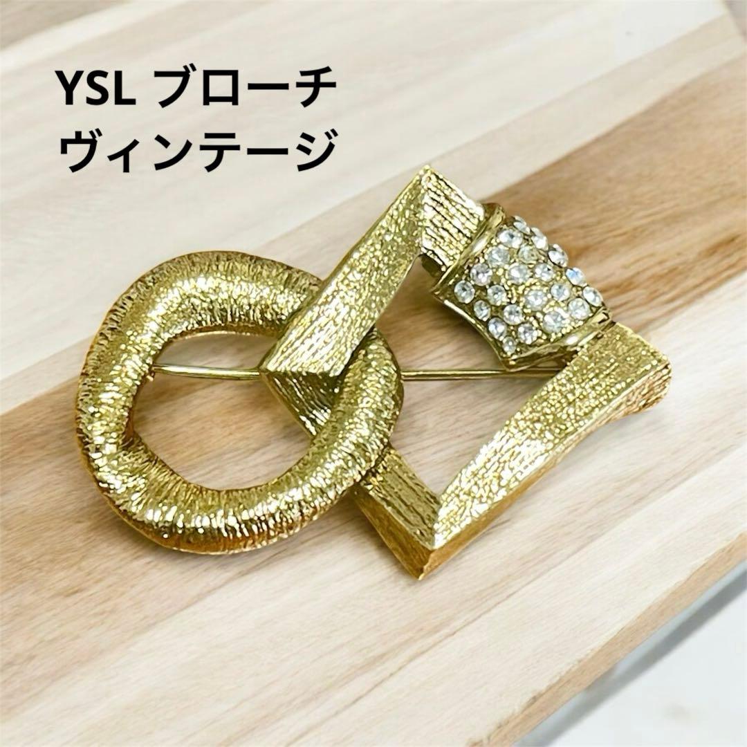 サンローラン ブローチ ヴィンテージ YSL - メルカリ