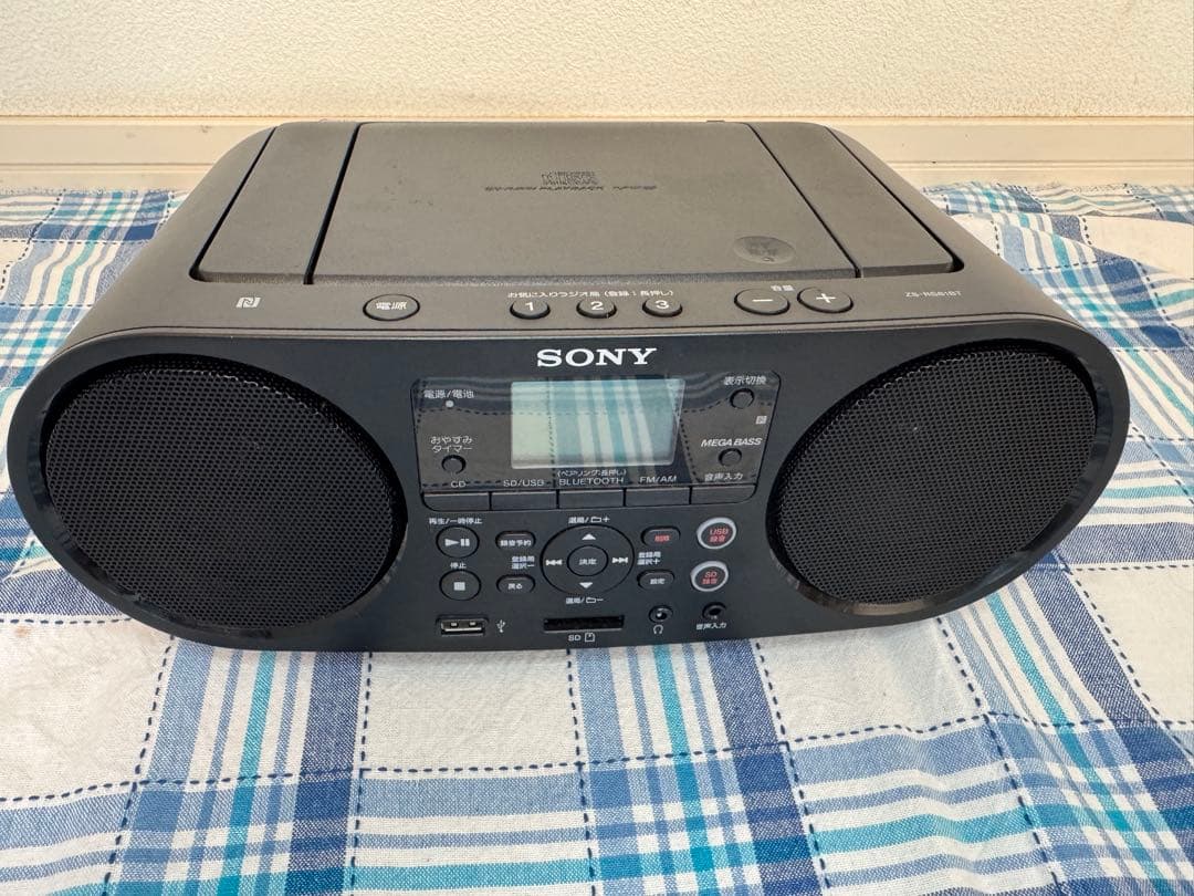 SONY ZS-RS81BT ラジカセ Bluetooth録音対応 - メルカリ
