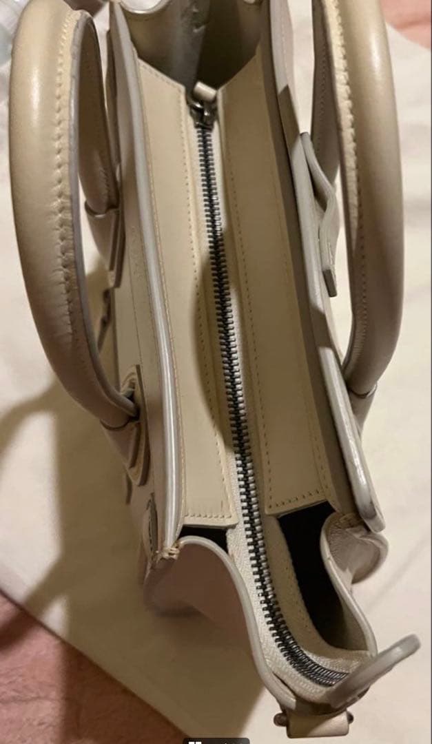 美品 セリーヌ ラゲージ ナノ マルチカラーステッチ ショルダー - メルカリ