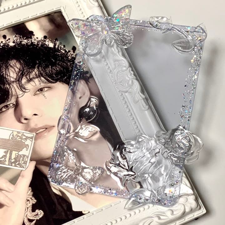 トレカケース デコ 硬質ケース レジン ハンドメイド - メルカリ