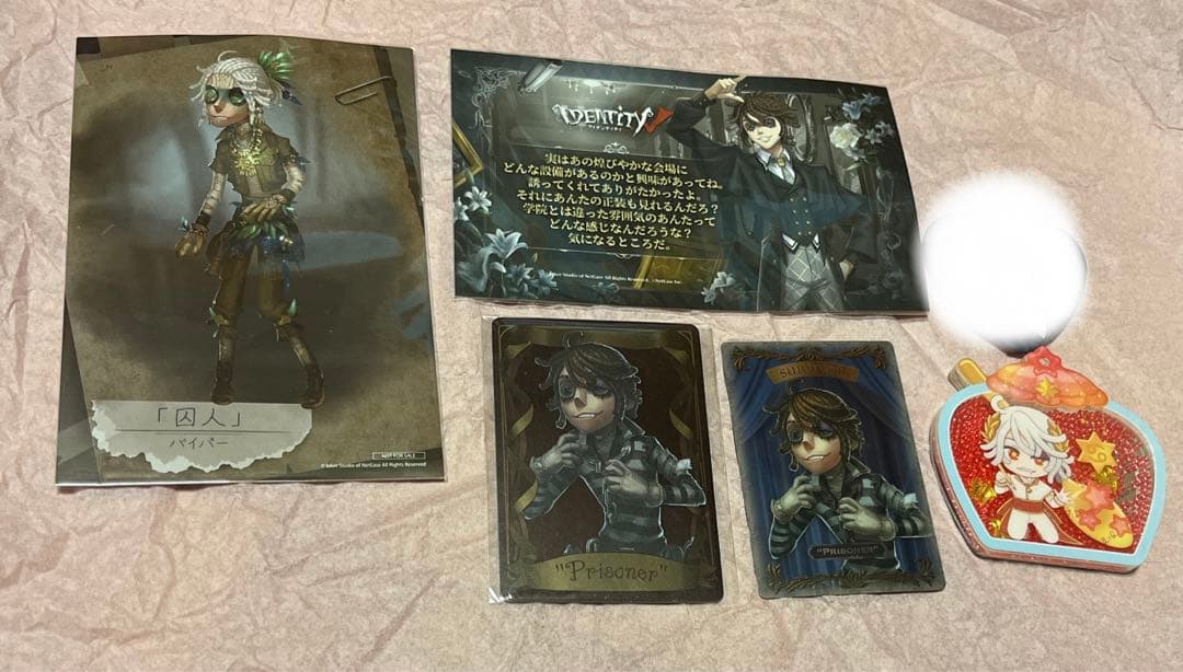 IdentityV 第五人格 囚人 グッズ グッズ-スタンドポップ】Identity V コンサート限定 アクリルスタンド