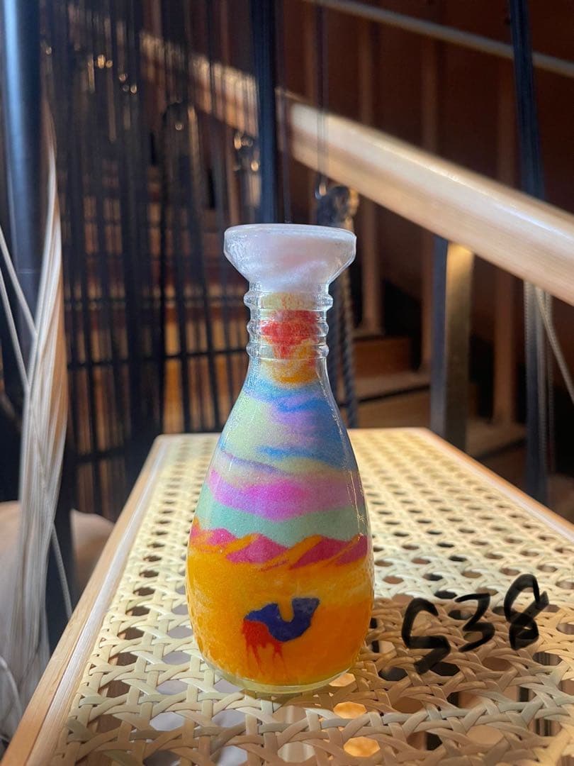 S-38 ヨルダンの砂 サンドアート