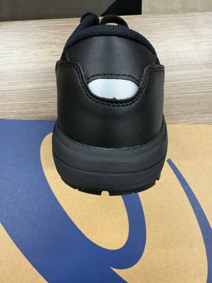 アシックス ウィンジョブ CP221　26.0cm、ブラック×ブラック　未使用品