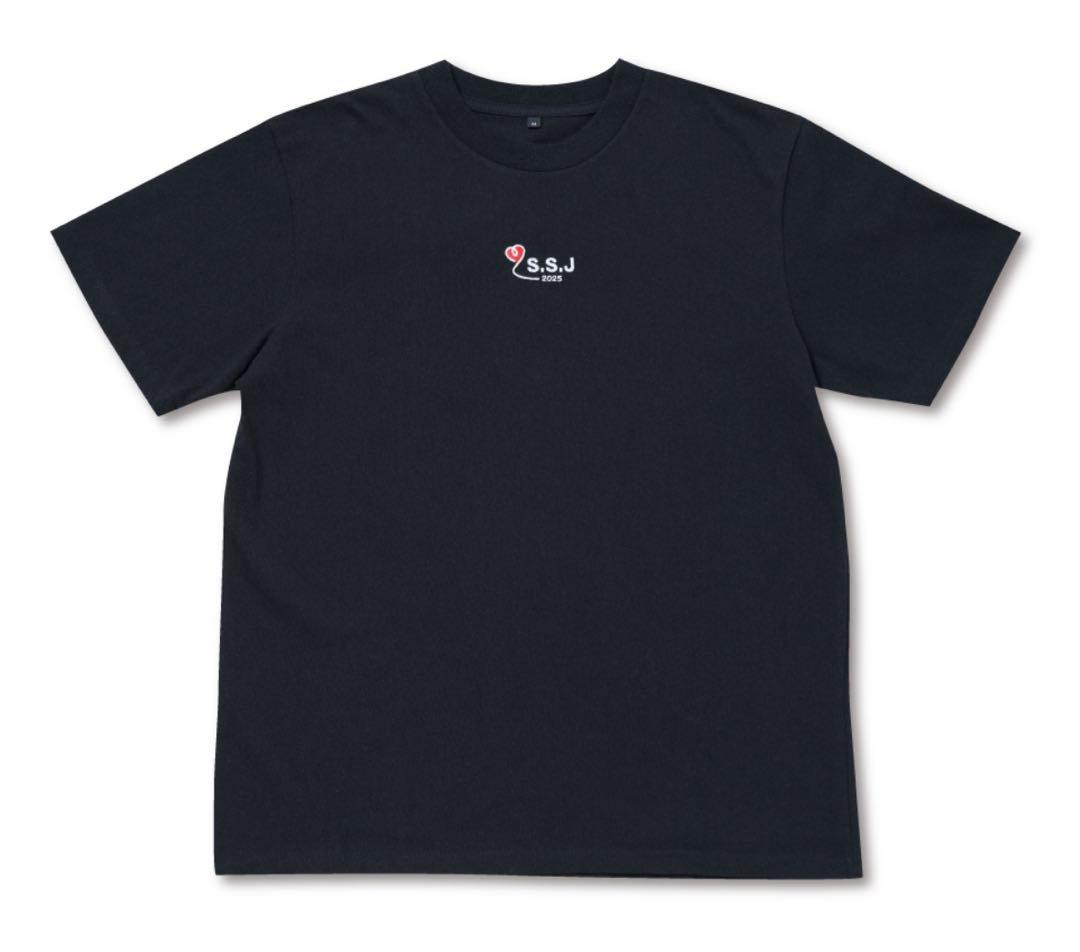 志尊淳S.S.J 2025 ブラック Tシャツ Mサイズ S.S.J 2025 Tシャツ | S.S.Jオンラインショップ