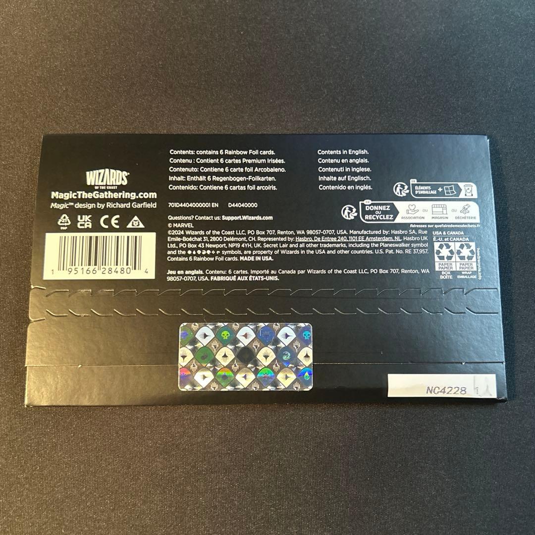 MTG【Foil】Marvel's Iron Man1箱