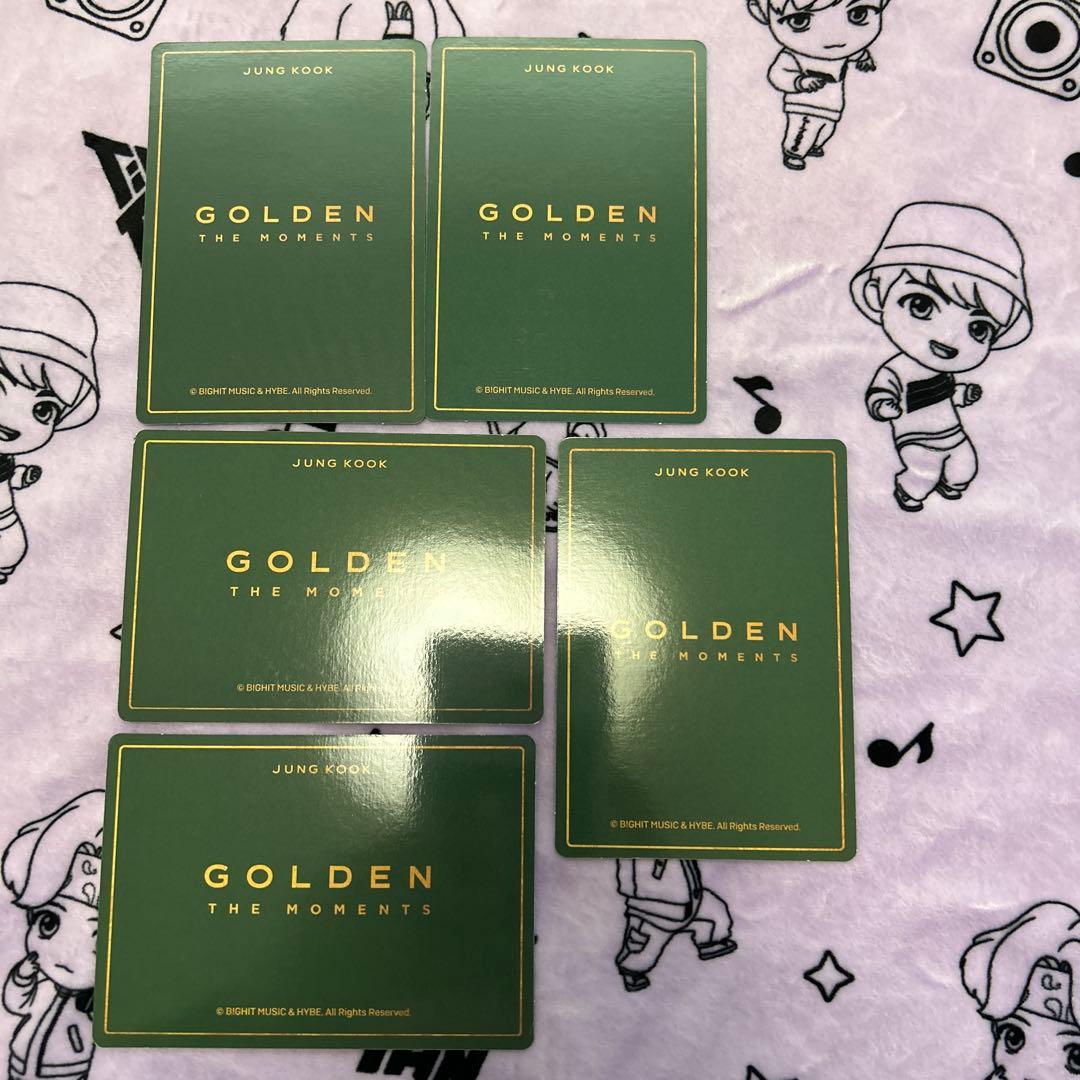 BTS Jung Kook GOLDEN 展示会 フォトカードセット - メルカリ