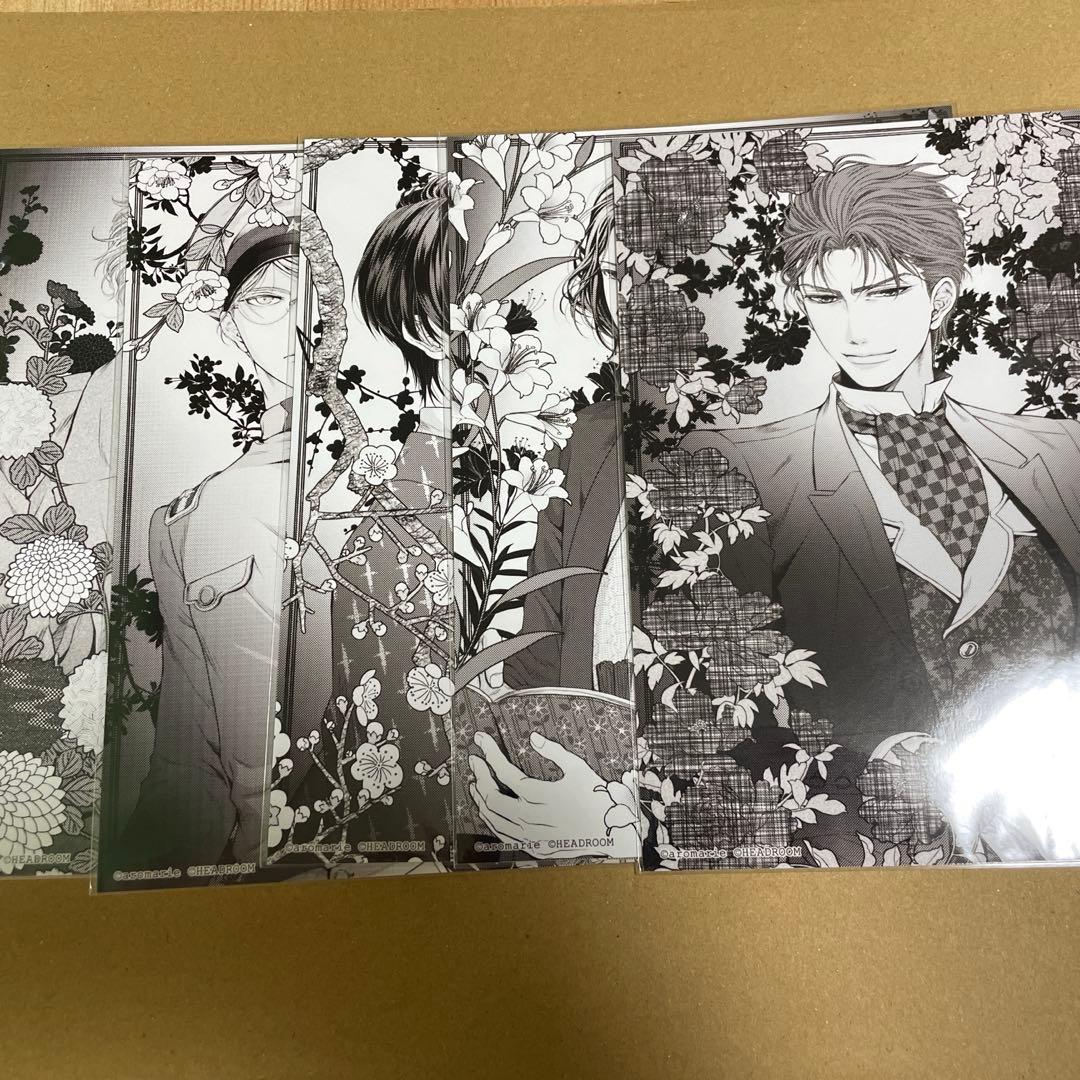 d*9様 蝶の毒 華の鎖 大判ブロマイド 缶バッジ クラウドファン