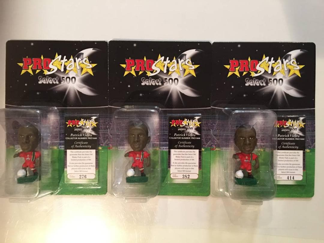 コリンシアン・セレクト500【パトリック・ビエラ＊ユベントス/Ａ】500体×３体 コリンシアン・セレクト500【パトリック・ビエラ＊ユベントス/A】500