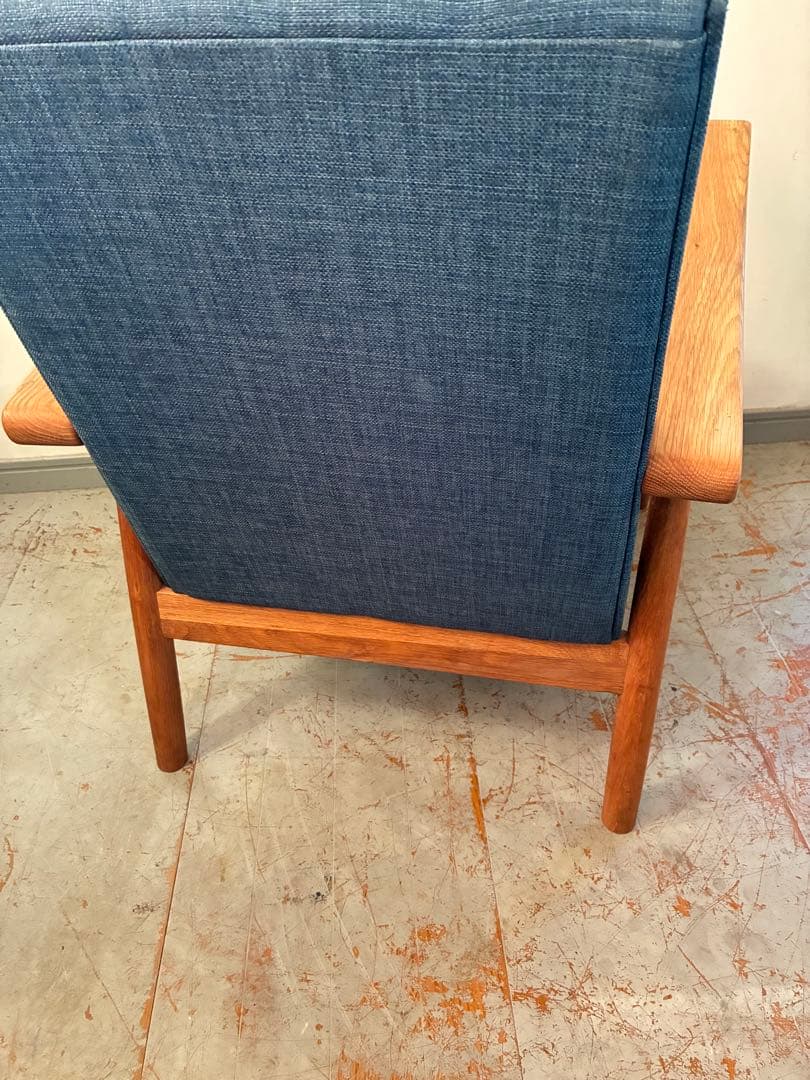 ハンス・J・ウェグナー チェア GE260 リプロダクト ネイビー - メルカリ