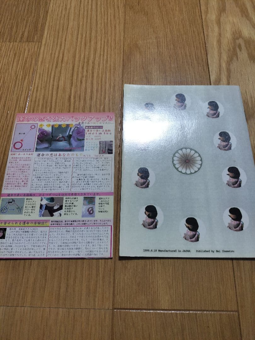 池松江美(辛酸なめ子)　自主制作本　グラビア中心/マンガ中心　2種セット