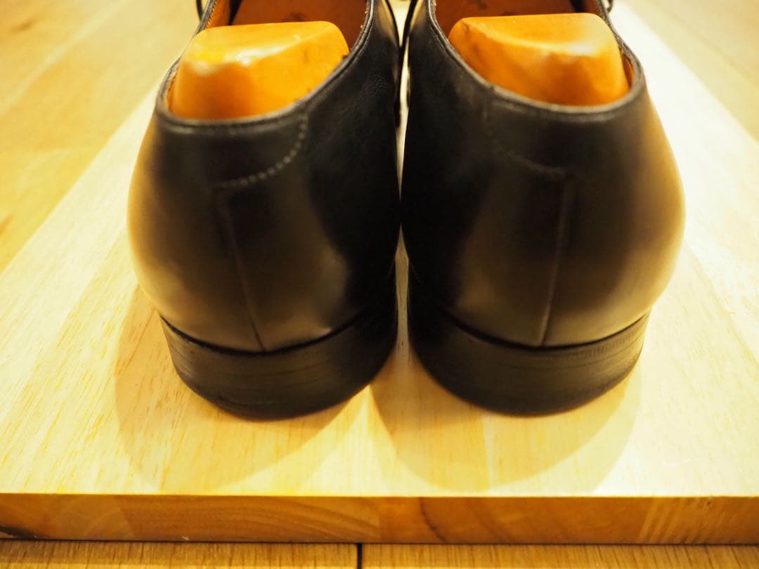 旧ロゴ)JM WESTON 300 ブラックカーフ 8.5 外羽根プレーントゥ - メルカリ