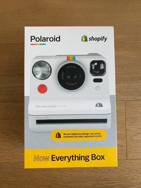 Shopify Branded Polaroid Now White ポラロイド Amazon | Polaroid(ポラロイド) インスタントカメラ Polaroid Now+