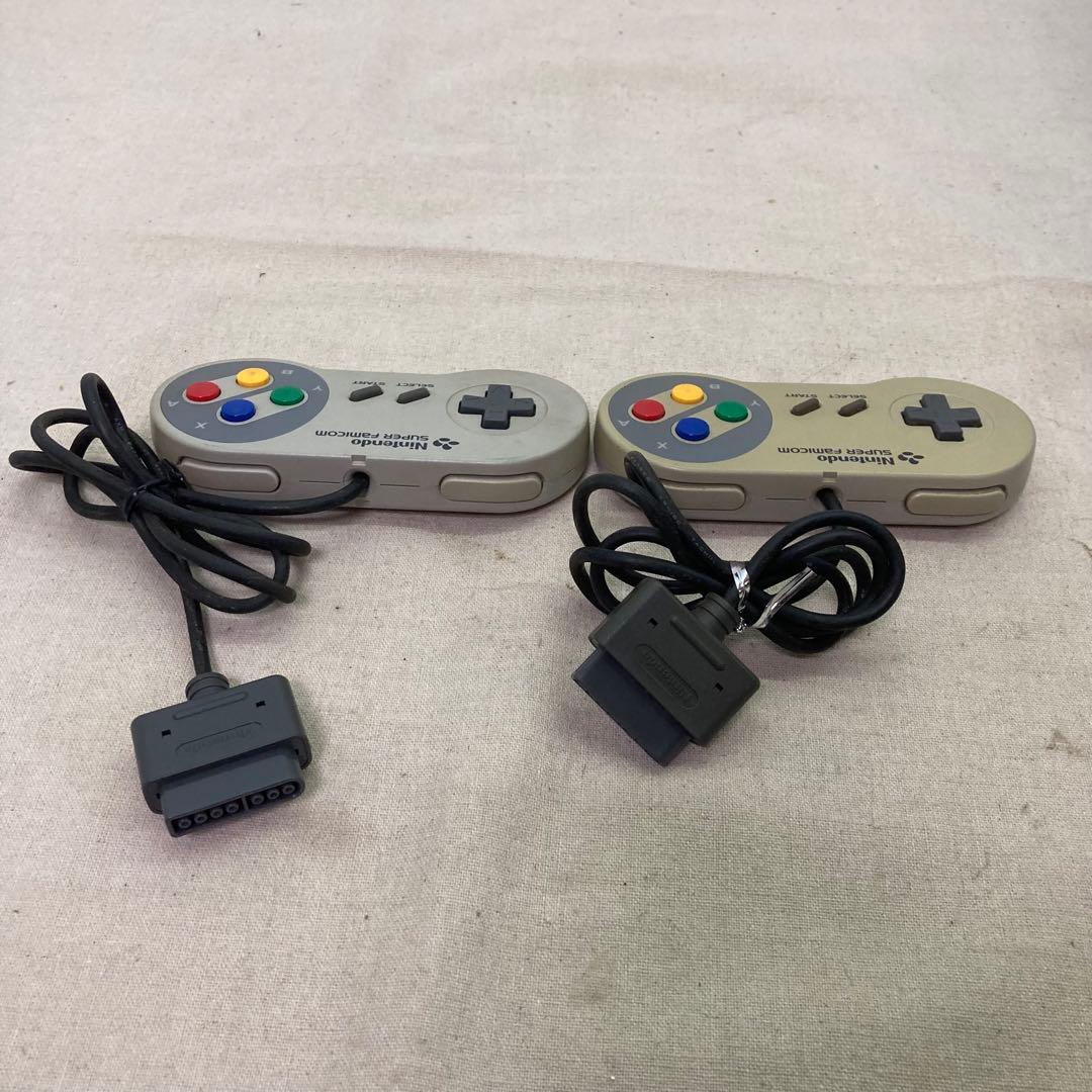箱付 任天堂 Nintendo スーパーファミコン 本体 初期型 動作確認済 A