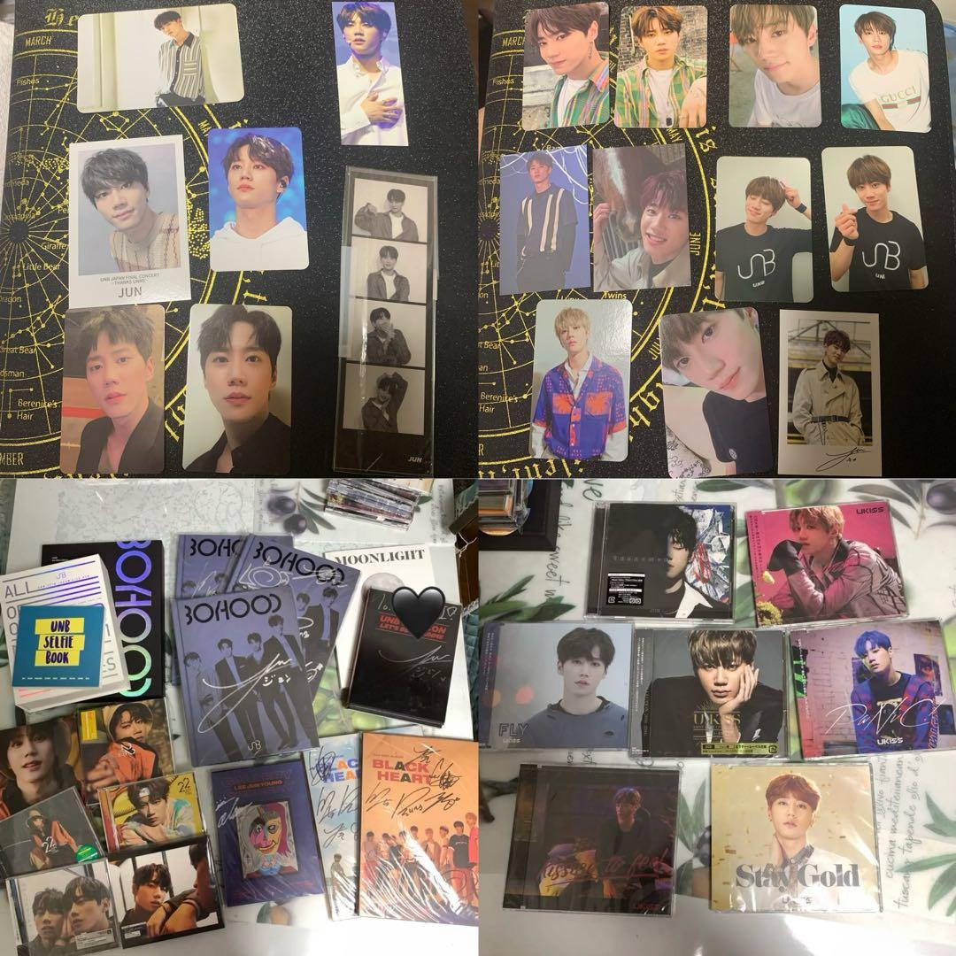 UNB U-KISS　ジュン　トレカ+ アルバムCD 42点まとめ売り UNB U-KISS ジュン トレカ+ アルバムCD 42点まとめ売り UNB U-KISS