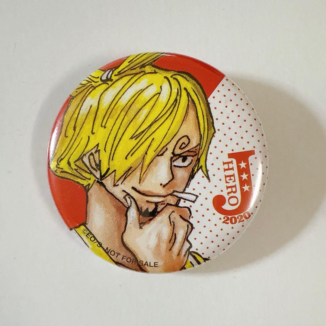 ワンピース サンジ 缶バッジ J HERO 2020 - メルカリ