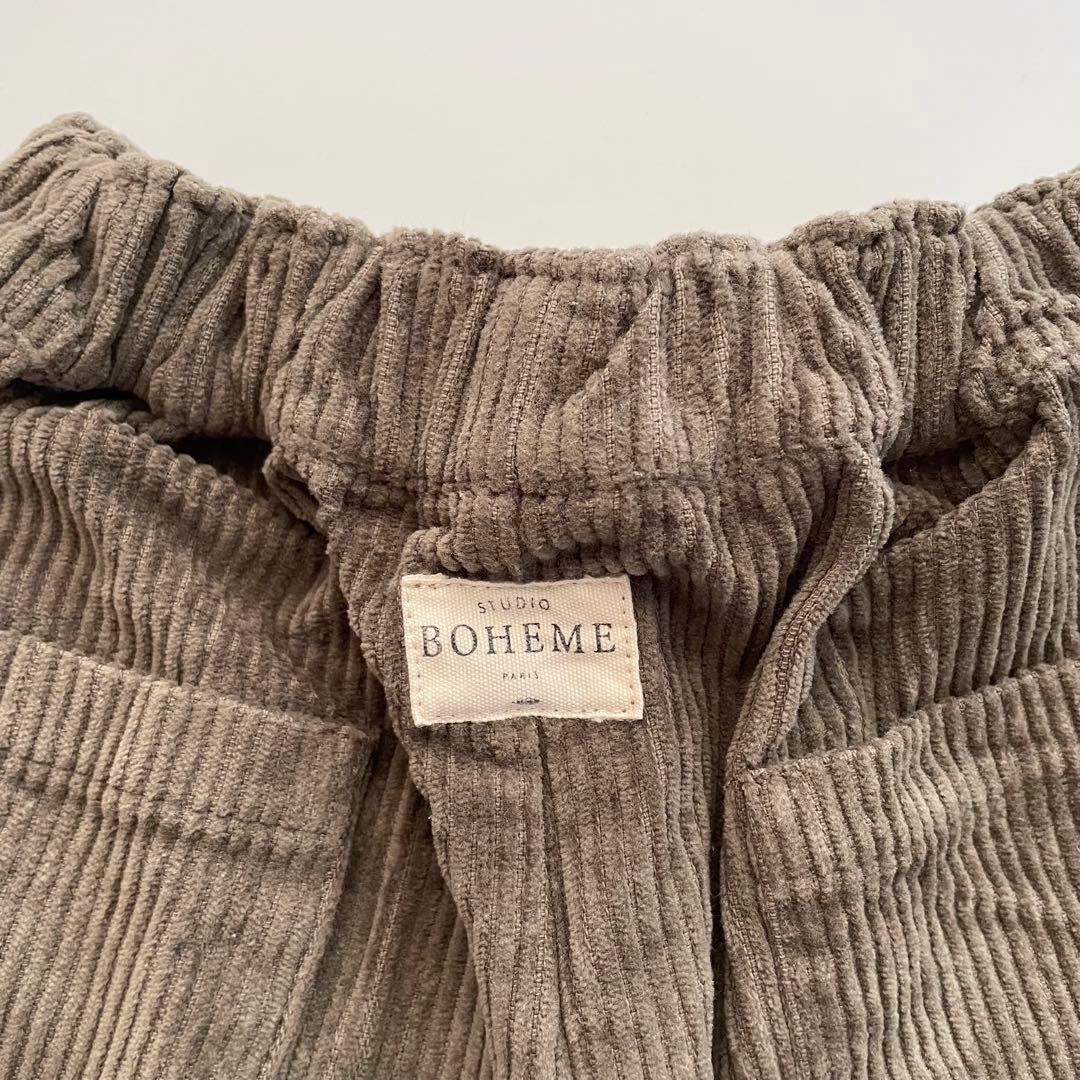 studio boheme paris コーデュロイパンツ 23AW 36m - メルカリ