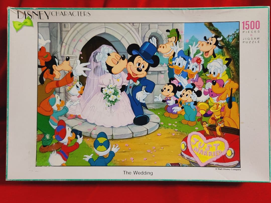 レトロ ディズニー 1500ピース ジグソーパズル ウエディング