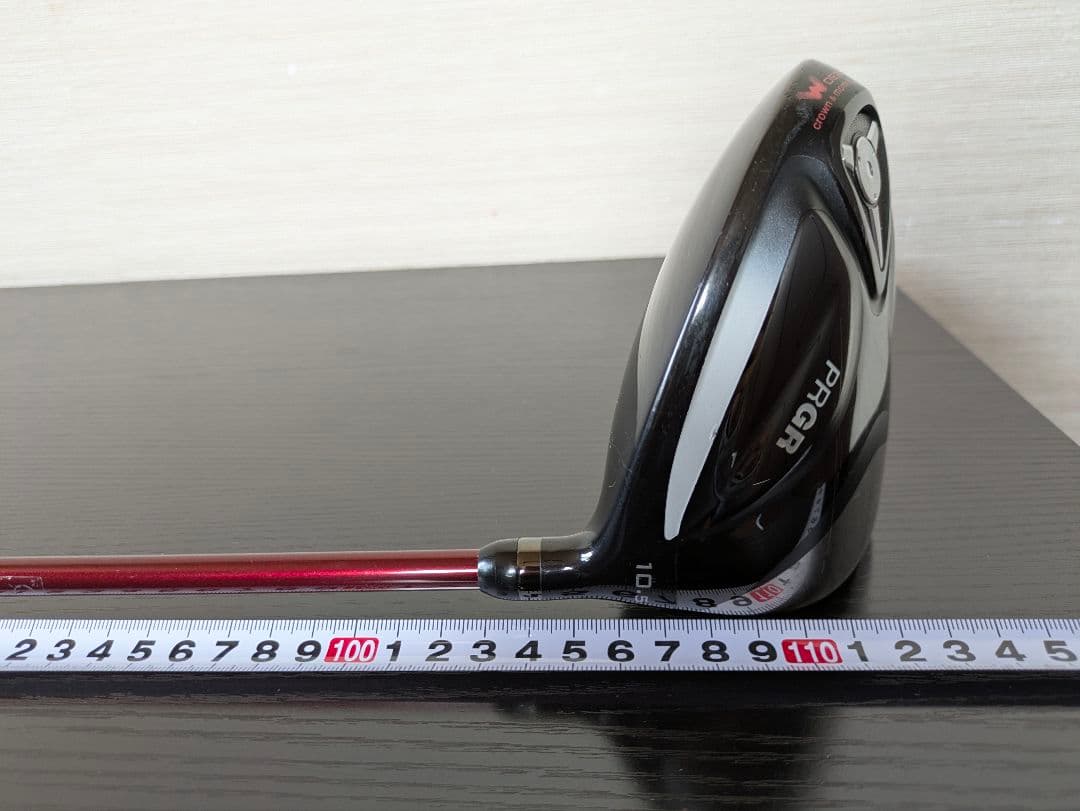プロギア短尺ドライバーRSREDゴルフクラブ赤シニア初心者フジクラ