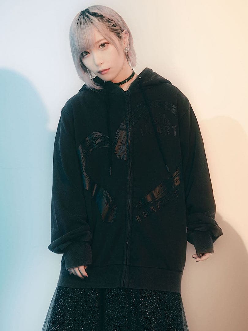 試着のみ! ReoNa HELLCATPUNKS'S HEART パーカー 試着のみ! ReoNa HELLCATPUNKS'S HEART パーカー - メルカリ