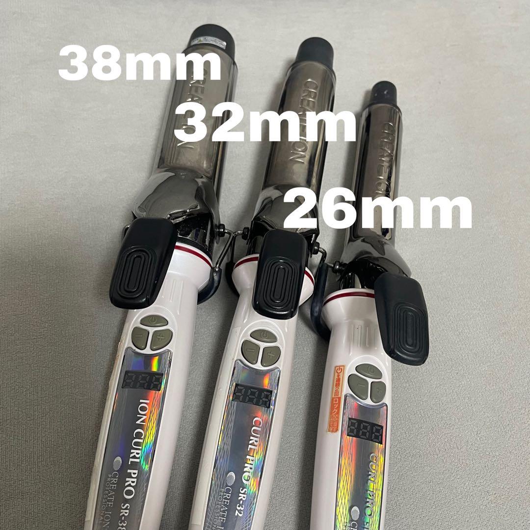 クレイツ3点セット　CREATE ION CURL PRO Amazon.co.jp: Create C73312 Ion Curl Pro, Hair Curling Iron, 1.5