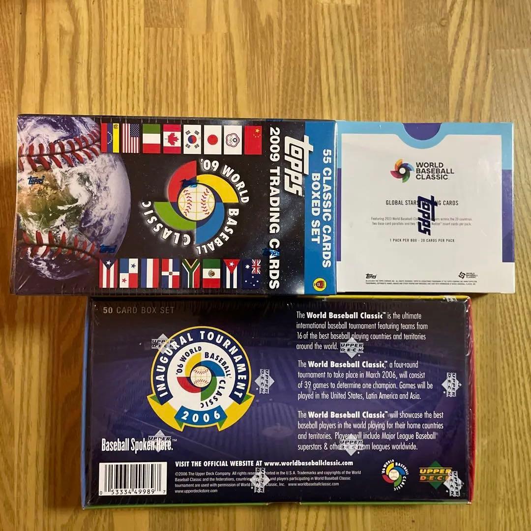 WBC 未開封box 30箱set 2006 2009 2023 topps等 - メルカリ