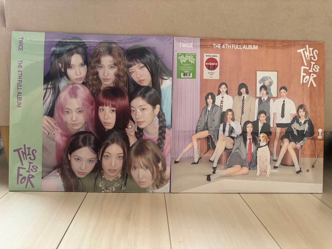 【ラスト1セット】TWICE This is for Vinyl レコード TWICE - THIS IS FOR (Target Exclusive, Vinyl) : Target