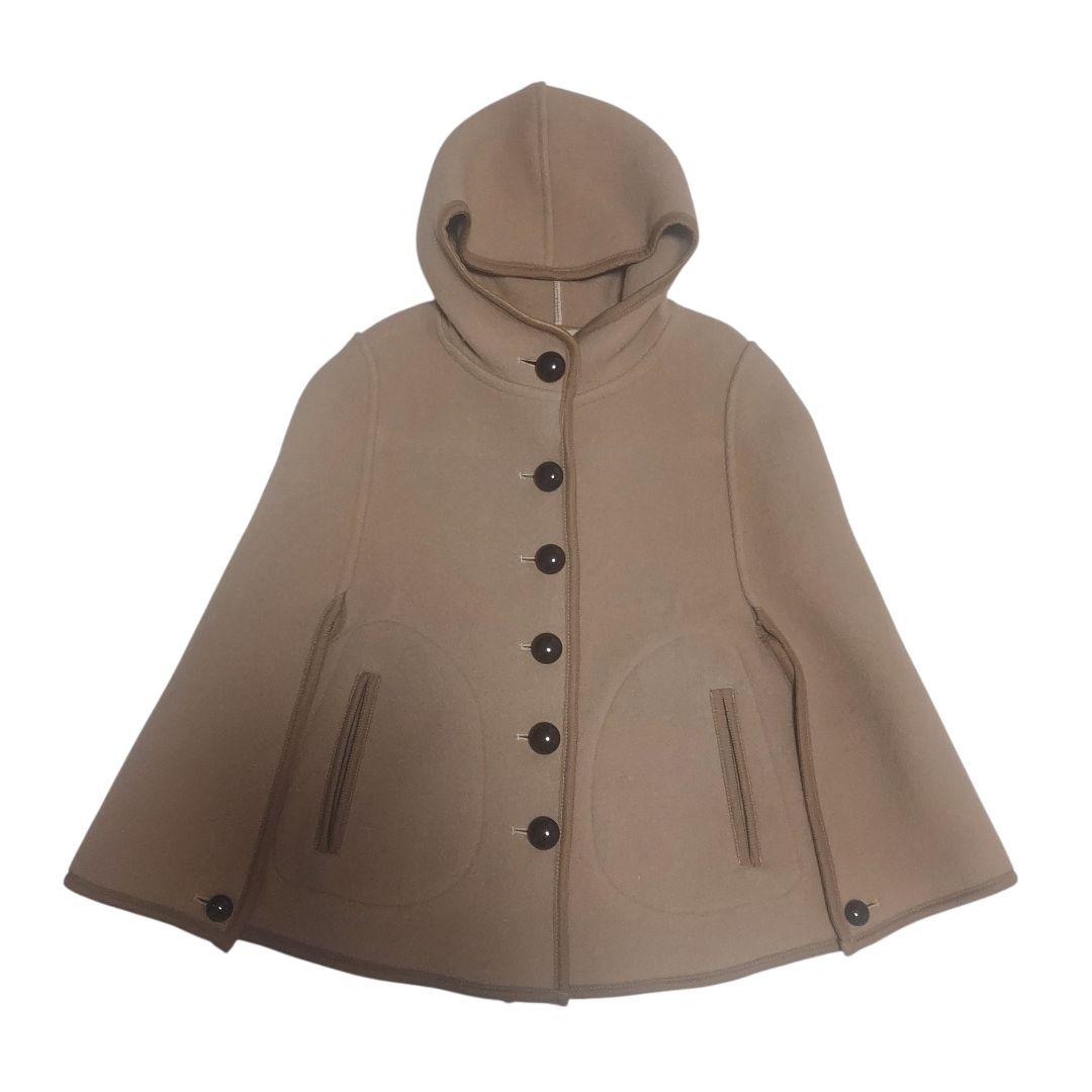 美品✨マッキントッシュ ポンチョ ケープ キャメル 34　黒ボタン 楽天市場】【10%offクーポン】ケープ カシミヤ 100% ポンチョ フード