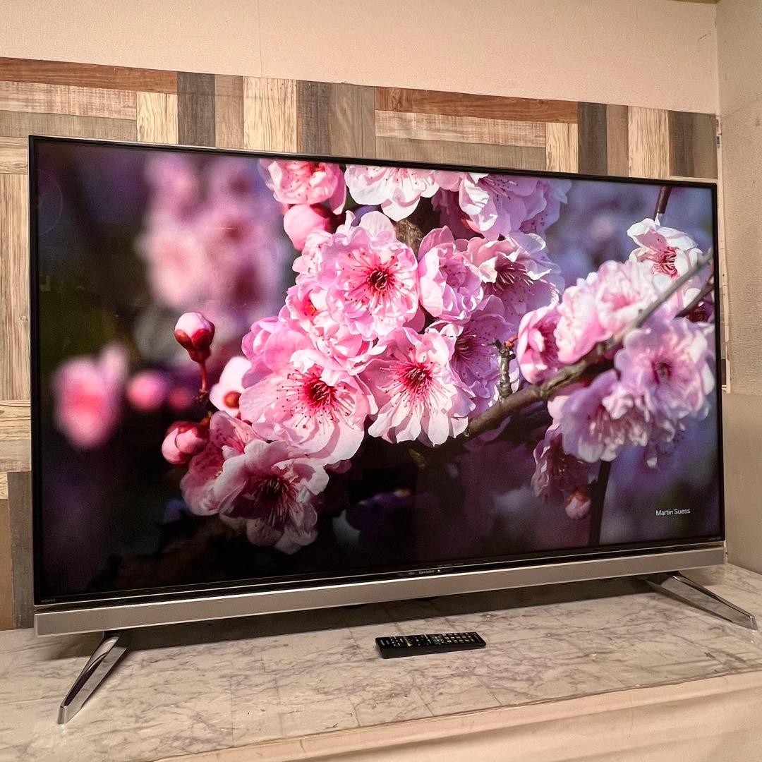 即日受渡❣️全国送料込シャープ 60V4Kテレビ YouTube.U-NEXT視聴 Amazon | シャープ 60V型 4K 液晶 テレビ AQUOS 4T-C60EN1 N-Black