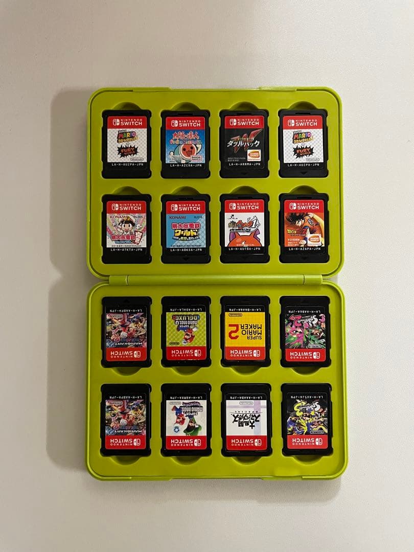 ニンテンドーSwitch カセットのみ16本セット　ソフトケースはおまけ Amazon.co.jp: switch ソフトケース 16枚switchゲームカード