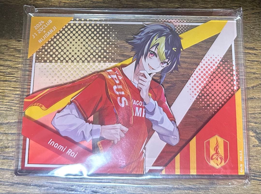 にじさんじ J1コラボ 伊波ライ アクリルブロック - メルカリ
