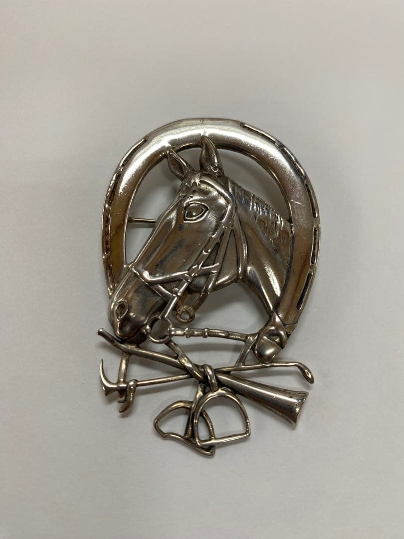 Ralph Lauren ブローチ　sterling silver 925 Ralph Lauren Authentic Cufflinks Cuff's Button Men's Silver 925