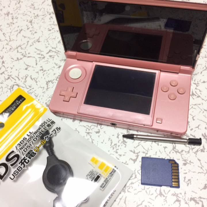 3ds 本体 ピンク 人気色 送料無料 任天堂（Nintendo） 3DS 本体 すぐ遊べるセット 送料無料 選べる6色