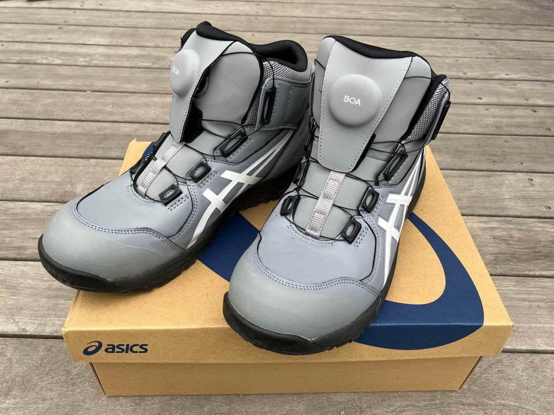 asics アシックスBOAシステム安全靴 グレー 楽天市場】安全靴 アシックス ASICS ローカット 女性用 作業靴 BOA