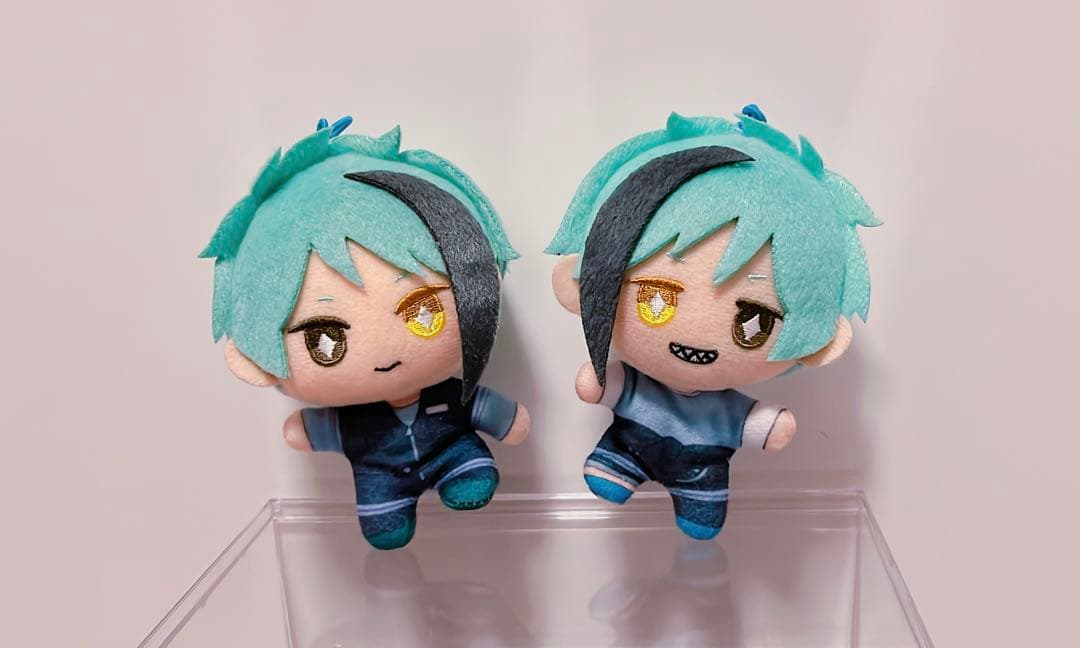 ツイステ マスコット ぬいぐるみ ex アズール ジェイド フロイド 5点