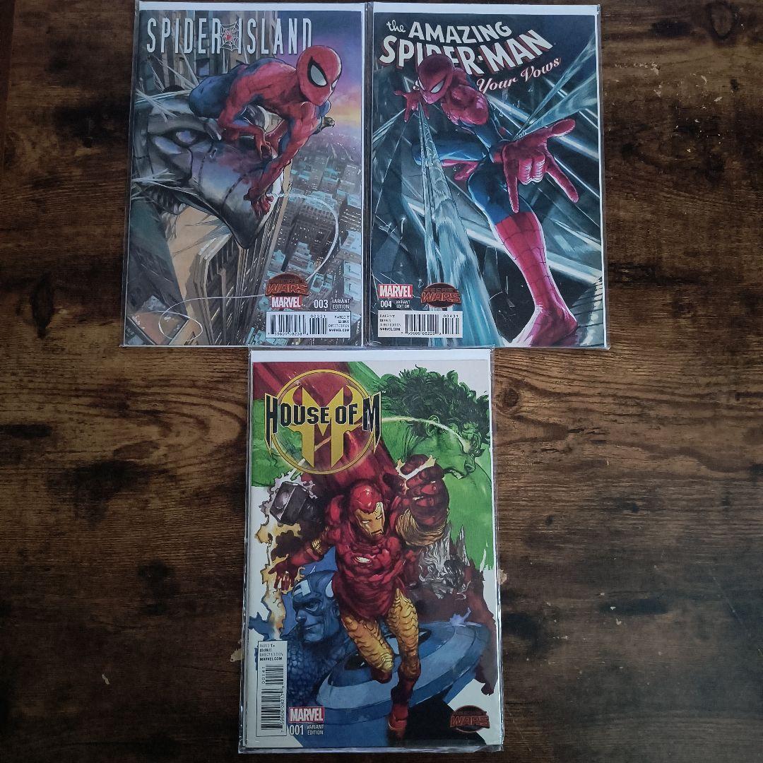 アメコミ リーフ】マンガヴァリアントカバー 6冊セット