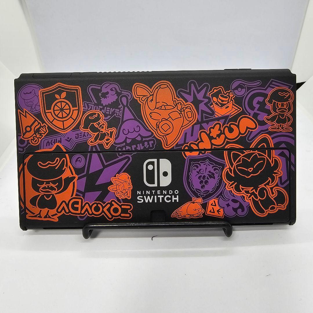 Nintendo Switch　有機　本体　スカーレット　バイオレット　ポケモン Amazon.co.jp: Nintendo Switch(有機ELモデル) スカーレット