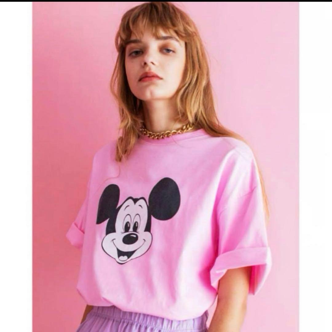 ♡WCJ♡ミッキーtee♡Disney100♡ピンク♡若槻千夏 - メルカリ