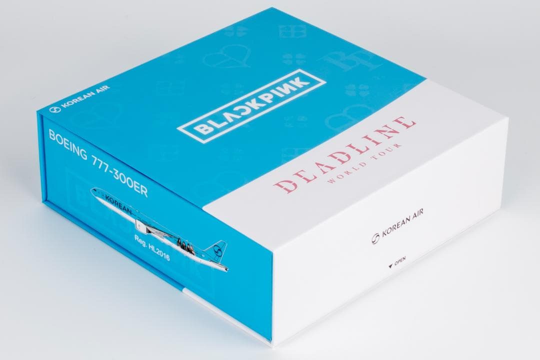 大韓航空 777-300ER HL2016 Black Pink 1/400 - メルカリ
