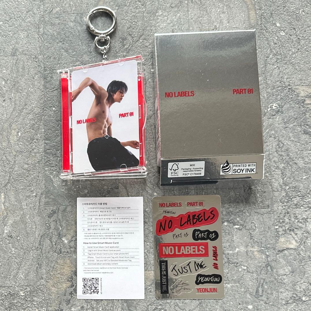 公式 TXT ヨンジュン NO LABELS フォトカード 封入 トレカ - メルカリ