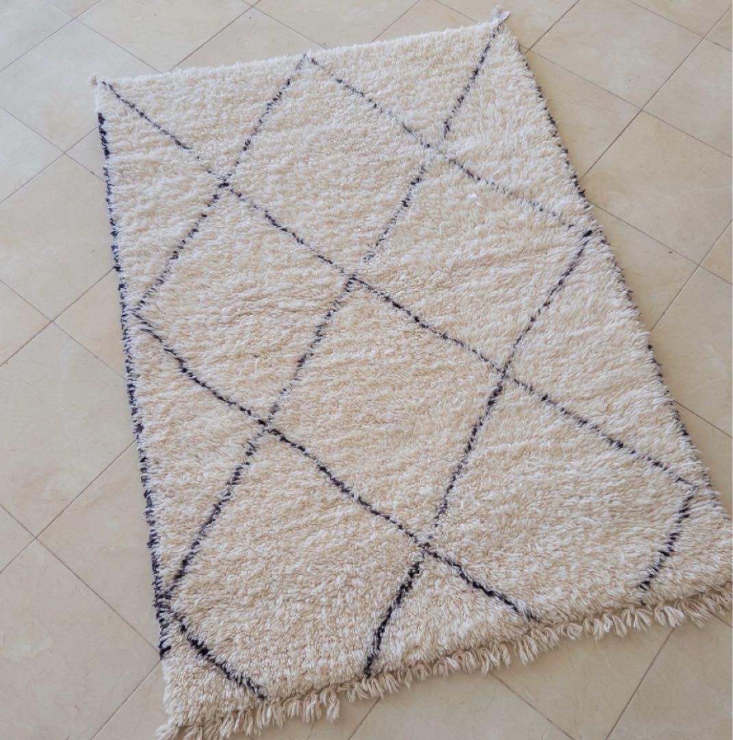 新品ベニワレンラグ モロッコ製 - メルカリ