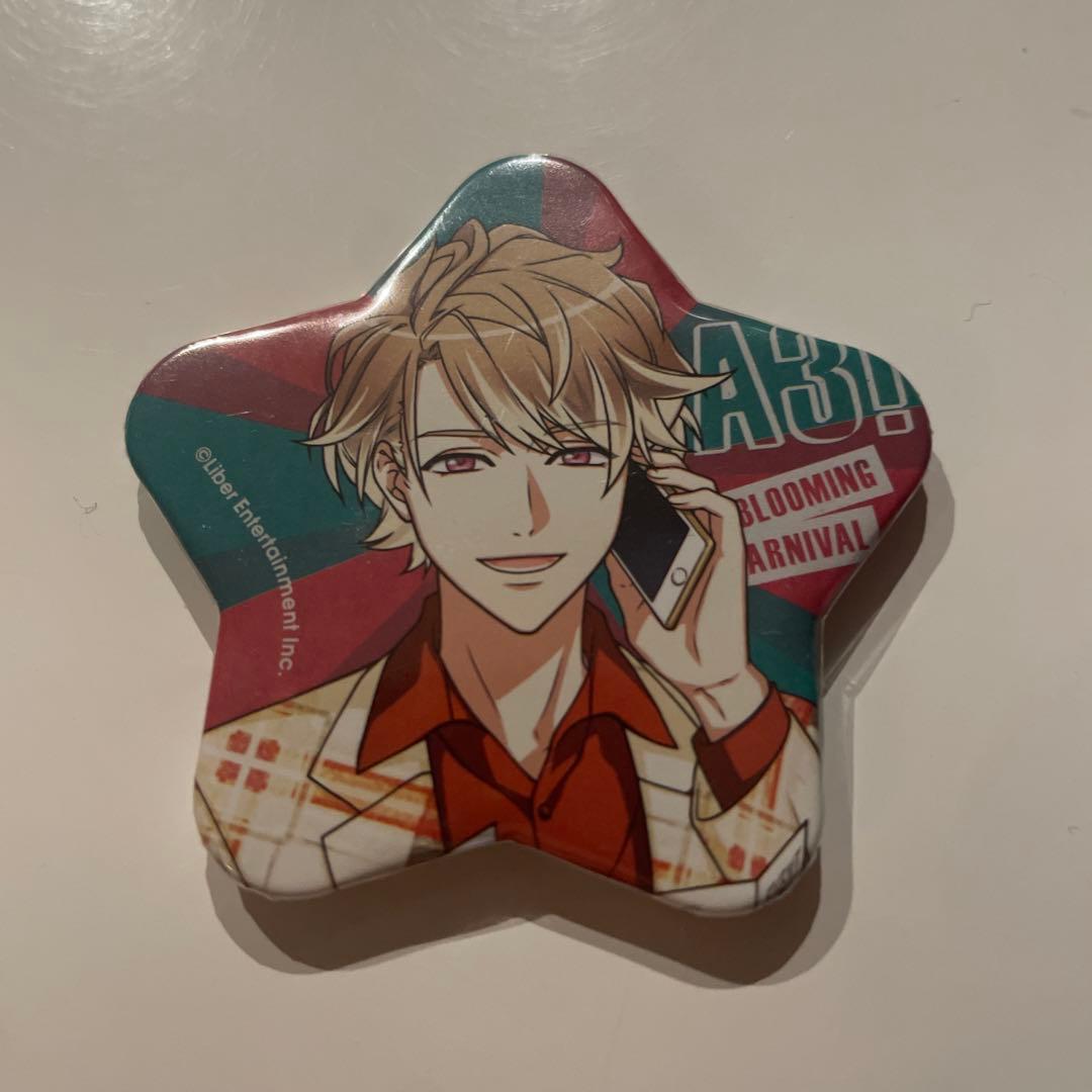 A3！ 春組 茅ヶ崎至 缶バッジ 星型缶バッジ - メルカリ