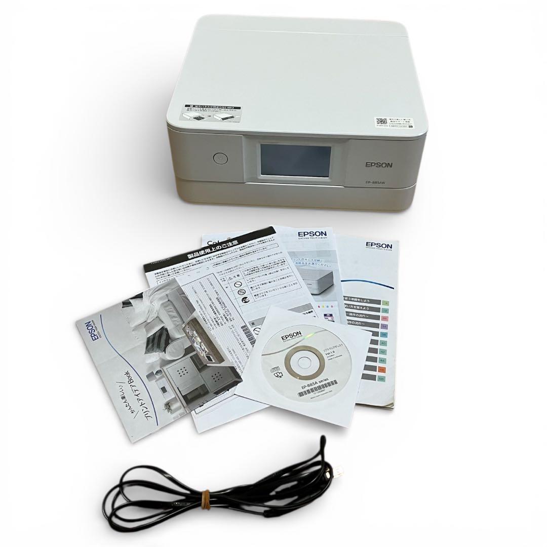 EPSON エプソン EP-885AW プリンター 複合機 ホワイト 本体 31MxnWJdXJL.jpg