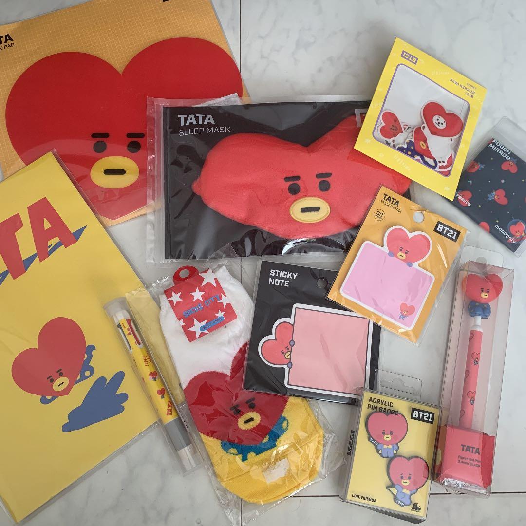 TATA 詰め合わせ bts BTS アイマスク テヒョン テテ BT21