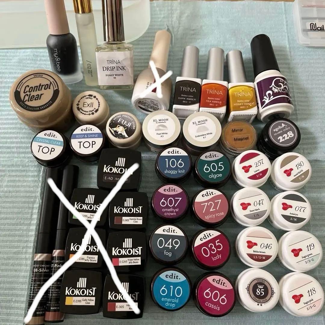 ジェルネイル ココイスト トリネ ベラフォーマ マイビーなど まとめ売り