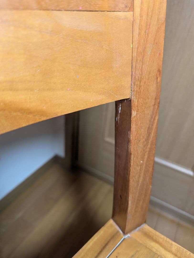 《送料込》オールド家具無垢材ハイバックダイニングチェア ウォールナットいす